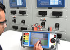 Protection relay test equipment